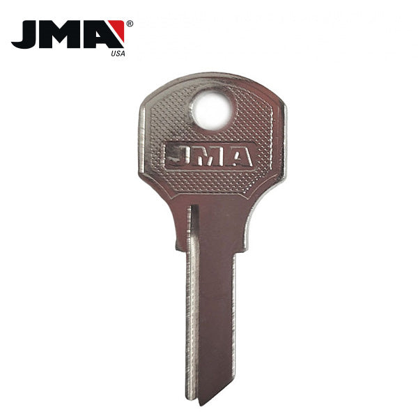 JMA - 1000X CO63 Metal Key Blank / Nickel Plate / CCL-5D / Pack of 10