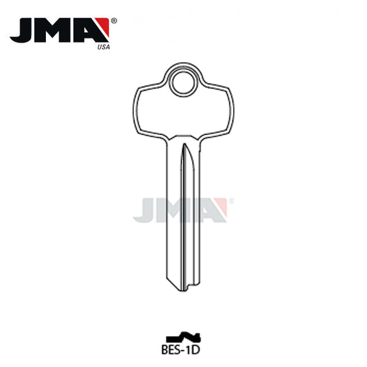 JMA - BE2 BEST IC Core Metal Key Blank / BES-1DE
