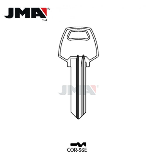 JMA - CO89 Metal Key Blank for Corbin / COR-56E