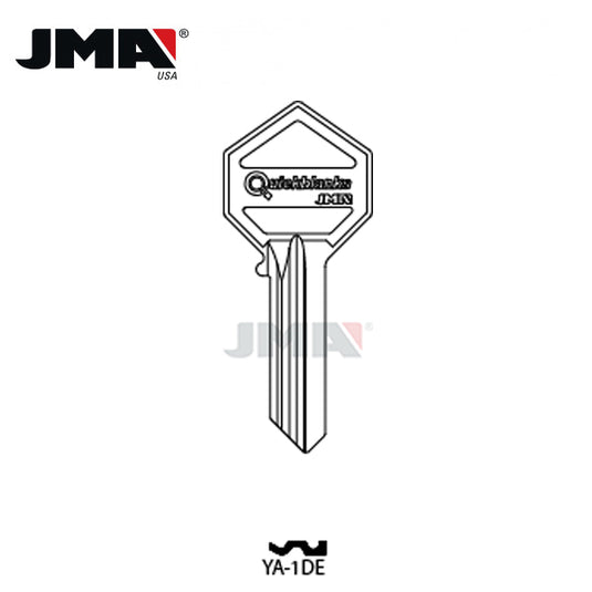 JMA - H999BR YALE  Metal Key Blank / Brass / YA-1DE