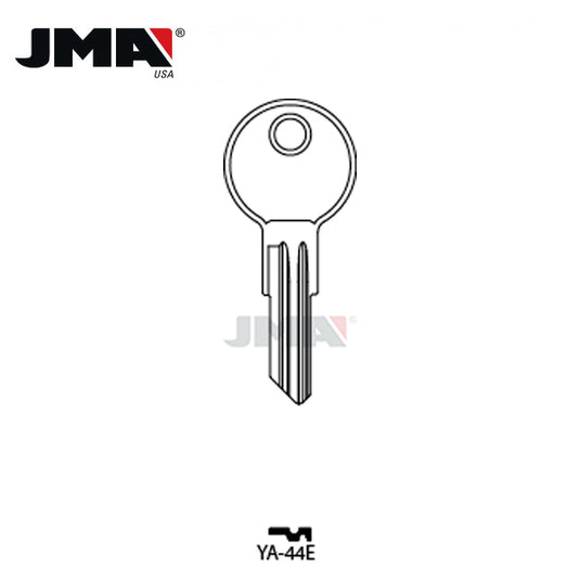 JMA - Y13 Yale 5-Wafer Cabinet Metal Key Blank / Brass / YA-44E
