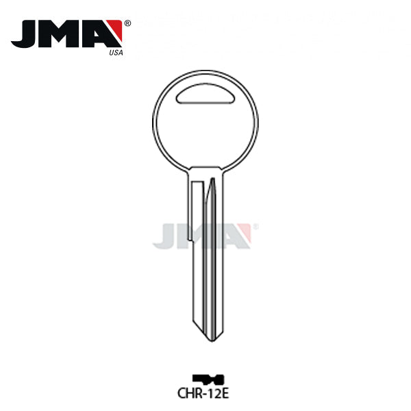 JMA - Y149 Chrysler Metal Key Blank / CHR-12E