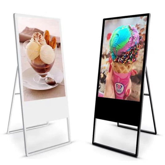 Non-Touch Digital A-Frame Sign - Electronic Advertising Signage Display