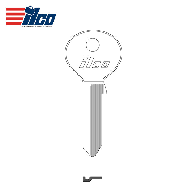 ILCO - 185V Viro Padlock Key Blank