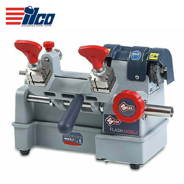 ILCO – Flash Mobile – Battery-Operated Key Duplicator / Edge Cut and Cruciform Keys / D8A3686ZB (Silca)