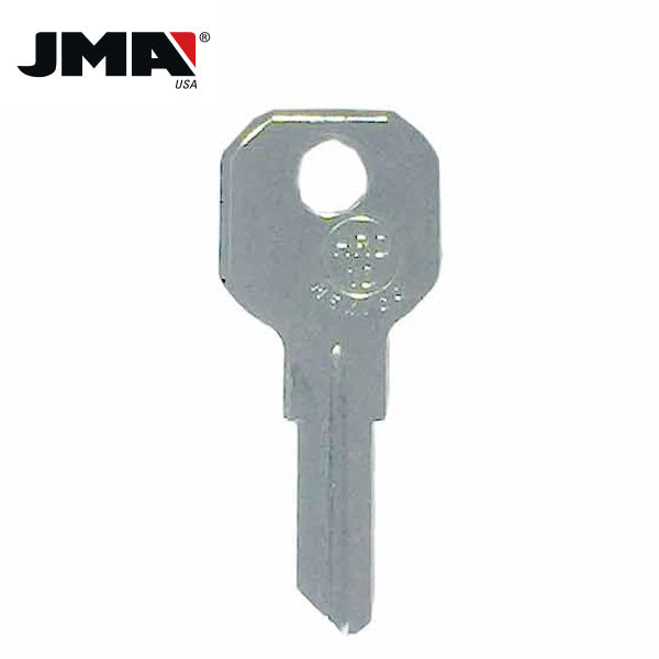 JMA – 1574R / Hurd / Fits Various Boat and Toolbox locks - Metal Key Blank / NP / HRD-1