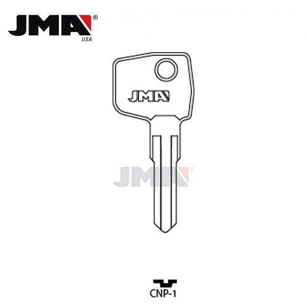 JMA - 1632 Canada Post Metal Key Blank / CNP-1