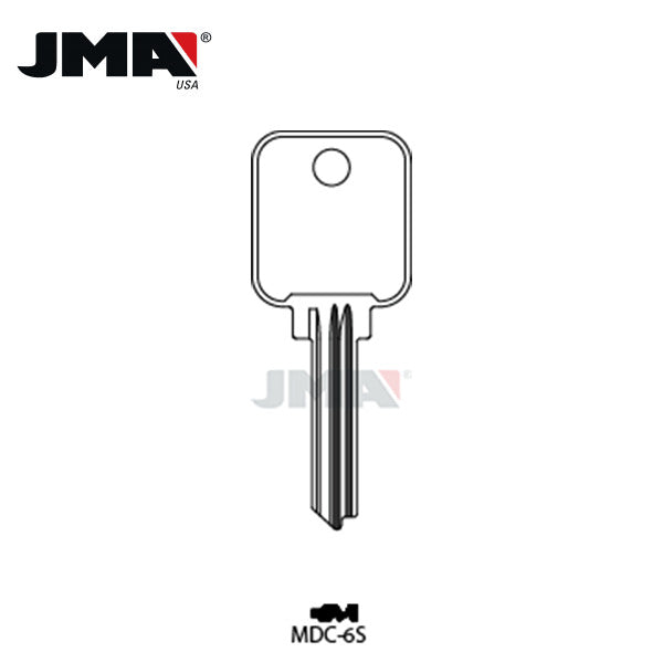 JMA - 1655 Medeco Key Blank / MDC-6S