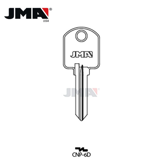 JMA – 1661 Canada Post Metal Key Blank / CNP-6D