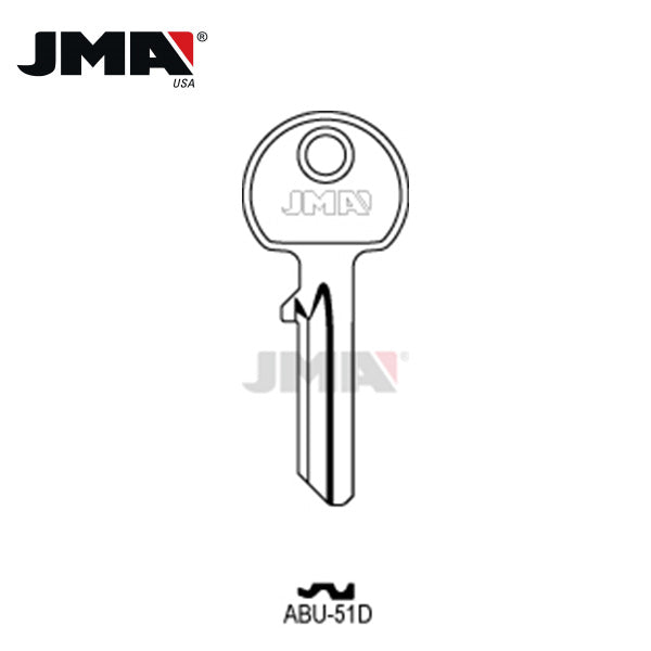 JMA - AB23 ABUS Metal Key Blank / ABU-51D