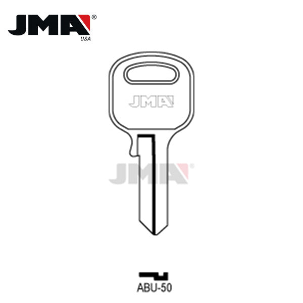 JMA - AB12 ABUS Metal Key Blank / ABU-50