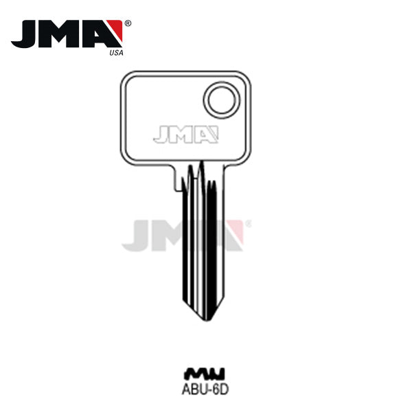 JMA - AB30 ABUS Metal Key Blank / ABU-6D