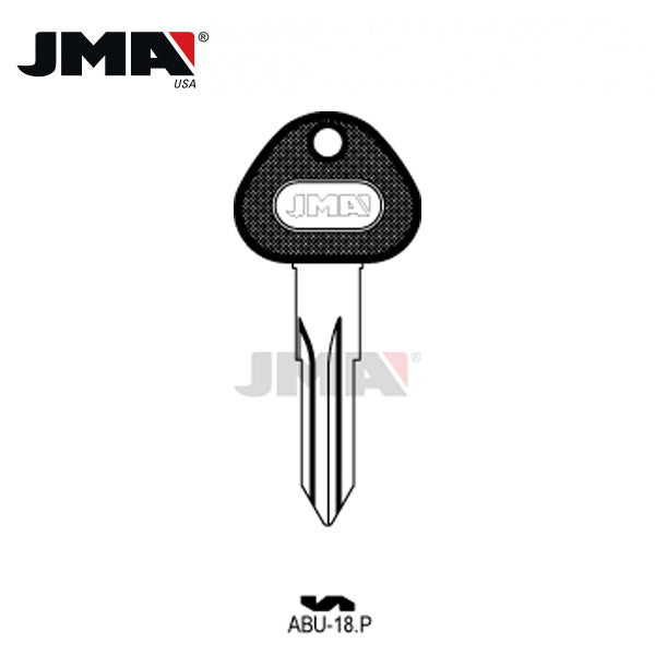 JMA - AB57RAP Abus Metal Key Blank / Nickel Plate / ABU-18.P