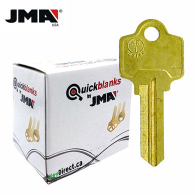 JMA – AR1 N1179 Arrow 5 Pin Metal Key Blank / Brass / ARR-4DE / 250 Pack