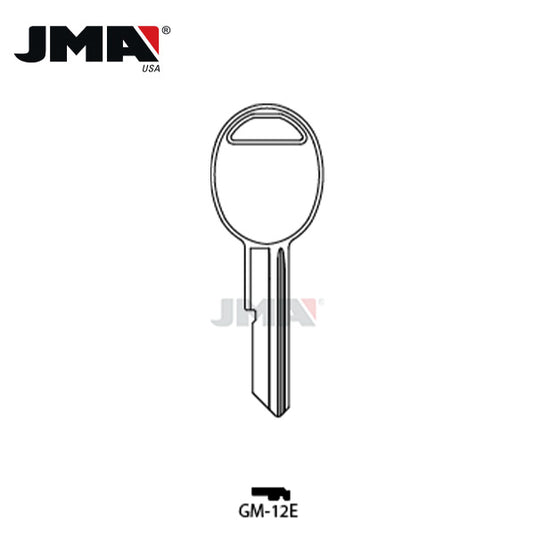 JMA - B45 GM Metal Key Blank / GM-12E