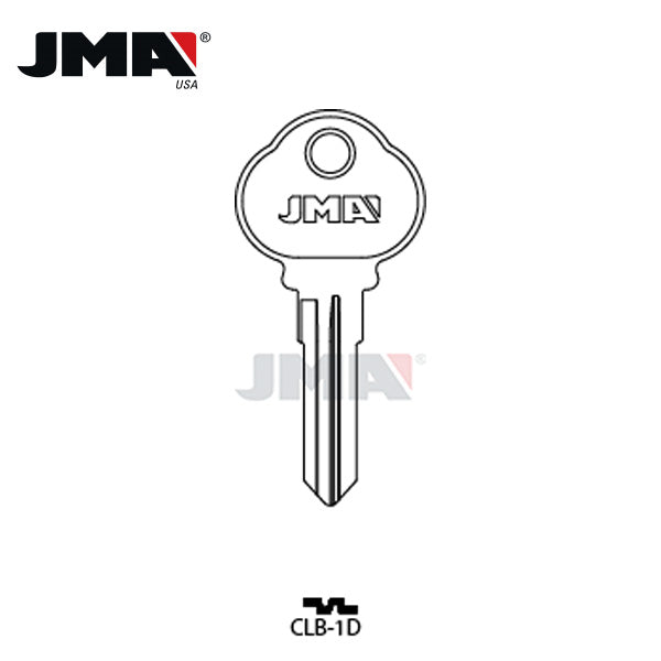 JMA – CLB1 Club Metal Key Blank / CLB-1D