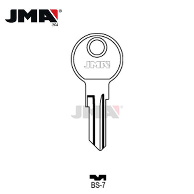 JMA – CU7 Mercury / Mariner Boats Metal Key Blank / BS-7