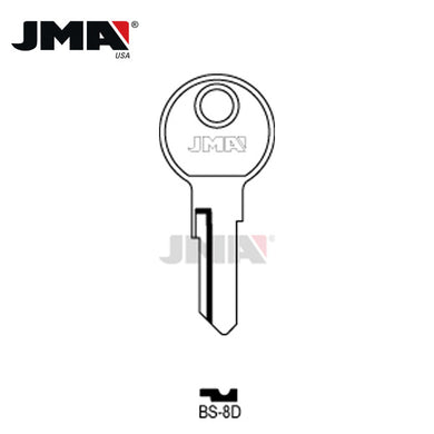 JMA - CU9 Mercury / Mariner Outboard Metal Key Blank / BS-8D