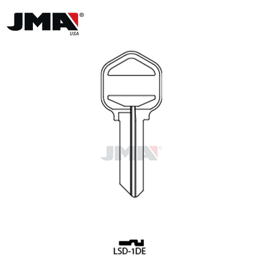 JMA - EZ1 Metal Key Blank For LSDA / LSD-1DE