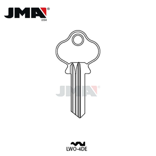 JMA - L1 Metal Key Blank For Lockwood / LWO-4DE