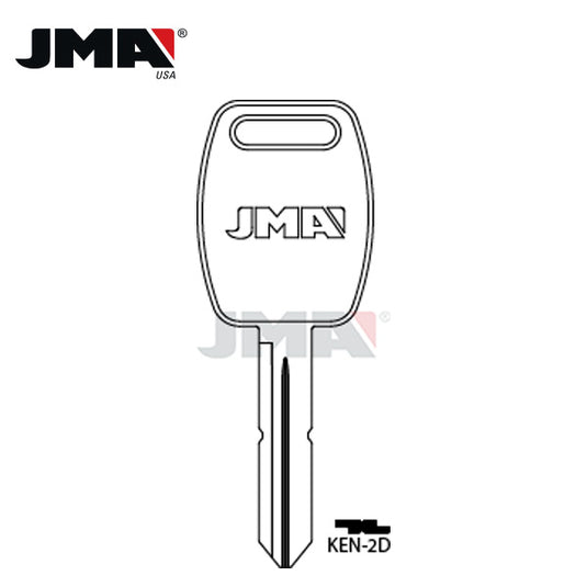 JMA - Kenworth Semi Key Blank / K1995 / B94 / KEN-2D / Pack of 10