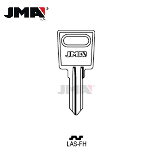 JMA - L6S Las Metal Key Blank / LAS-FH