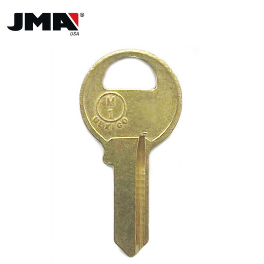 JMA - M1 / 1092 / Brass Metal Key Blank for Master Padlocks / MAS-10