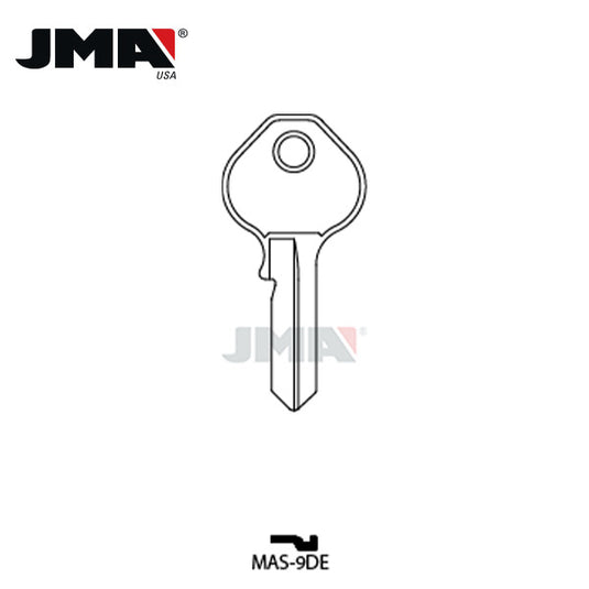 JMA - M16 Metal Key Blank For Master Padlock / MAS-9DE