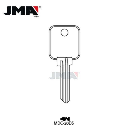 JMA - MDC-20DS Medeco Metal Key Blank