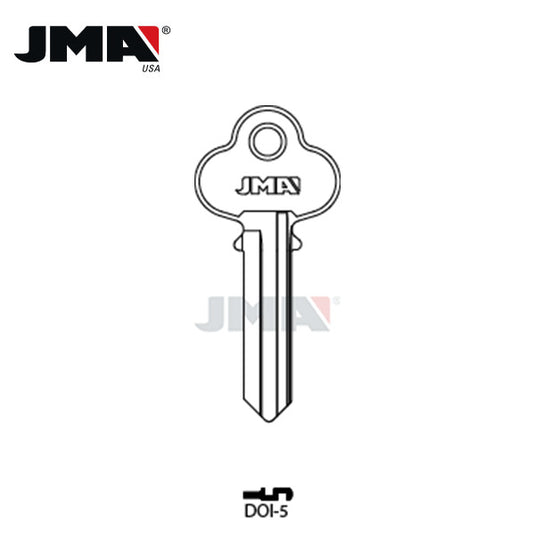 JMA - P54F Metal Key Blank / DOI-5
