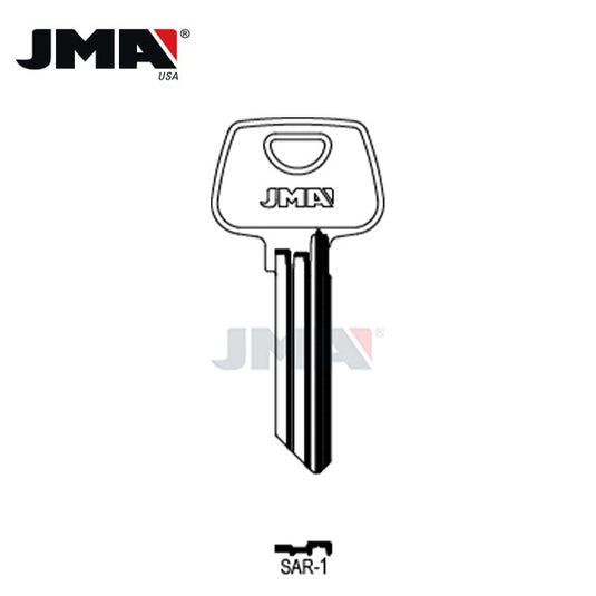 JMA - SAR-1 Metal Key Blank For Sargent / N1007KMA