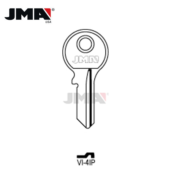 JMA – VR91B VR5 VIRO Metal Key Blank / VI-4IP