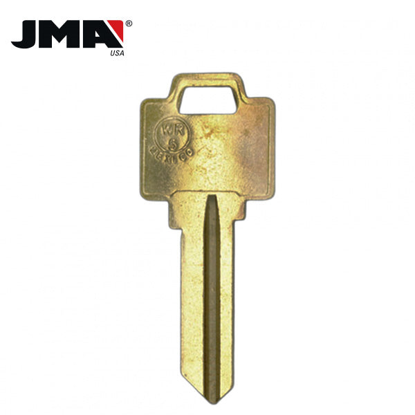 JMA - WR5 N1054WB - 5-Pin Weiser Key Blank / Brass / WEI-3E / WR5BR ...