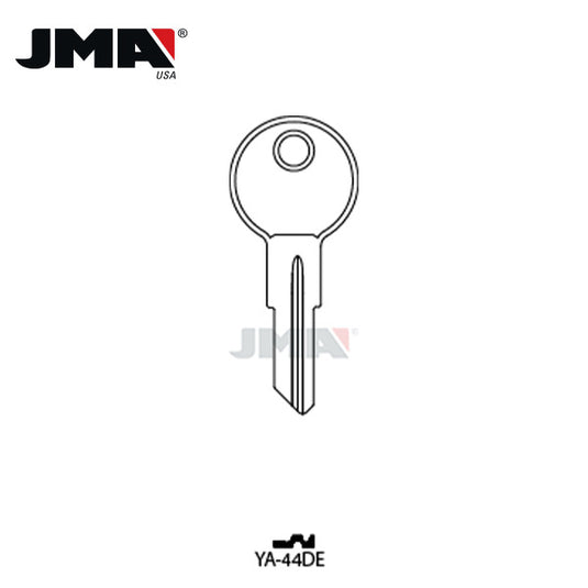 JMA - Y11 Metal Key Blank For Yale / Brass / YA-44DE