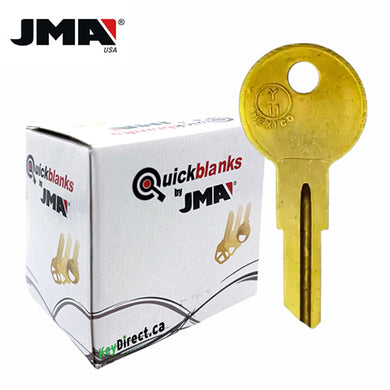 JMA – Y11 Metal Key Blank For Yale / Brass / YA-44DE / 250 Pack