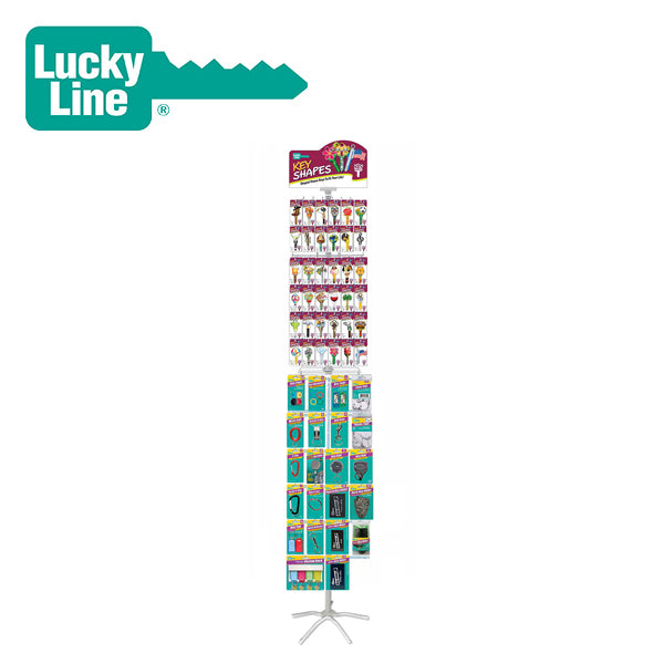 LuckyLine – Key Shapes & Key Accessory Floor Display / 34027