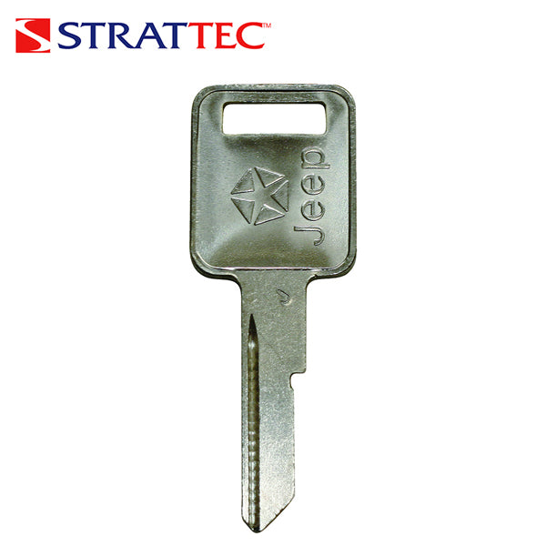 Strattec - 321816 Metal Key Blank / Jeep Logo / NON RFID