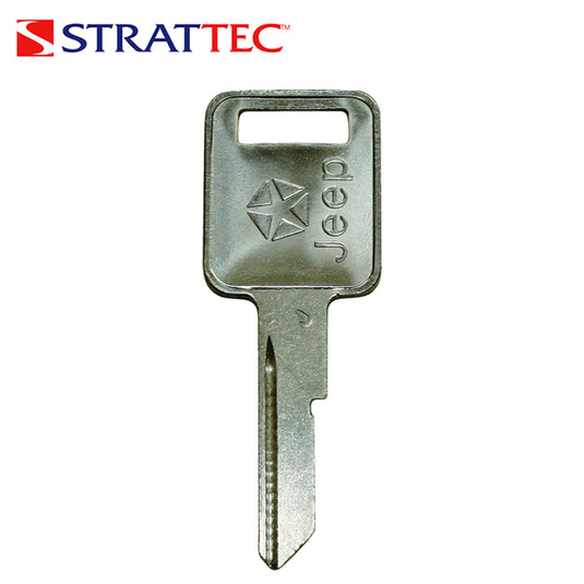 Strattec - 321816 Metal Key Blank / Jeep Logo / NON RFID