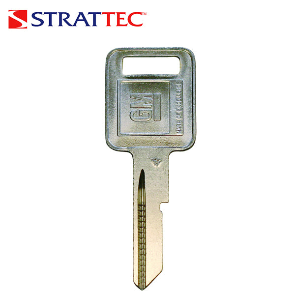 Strattec - GM Metal Key Blank / 50A GRV / GM Logo / 320588