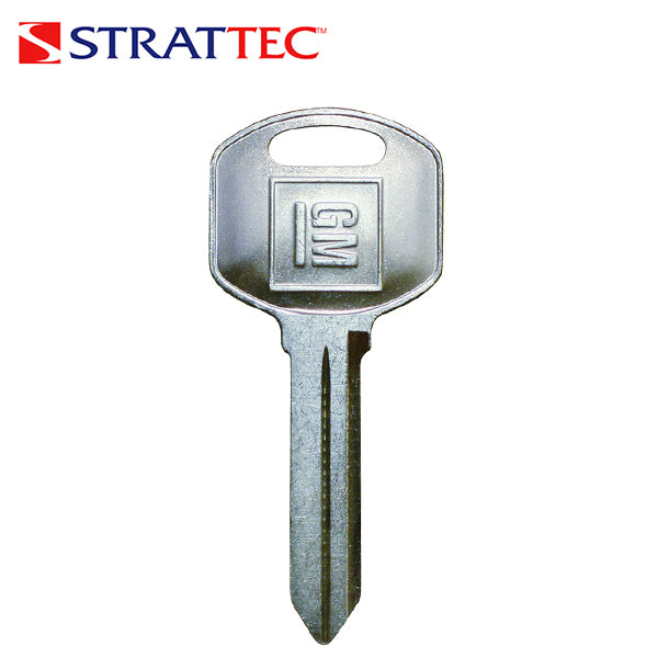 Strattec - GM Metal Key Blank / GM Logo / 75 GRV / NON RFID / 322177