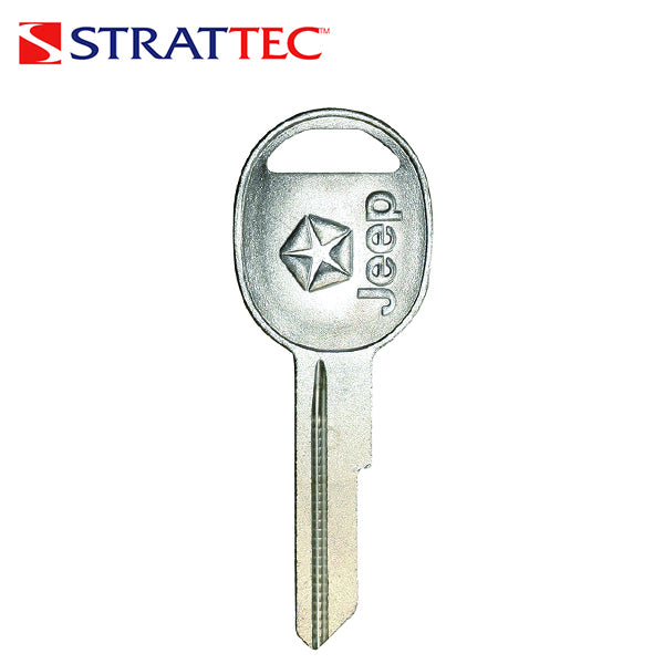 Strattec - 321815 Metal Key Blank / Jeep Logo / NON RFID